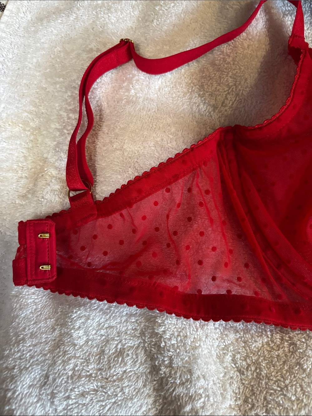 Victoria's Secret Mixed Bra Lot - Black, Pink Floral, Solid Black, Red - Picture 4 of 16